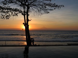 coucher de soleil à Lombok ( indonésie)     